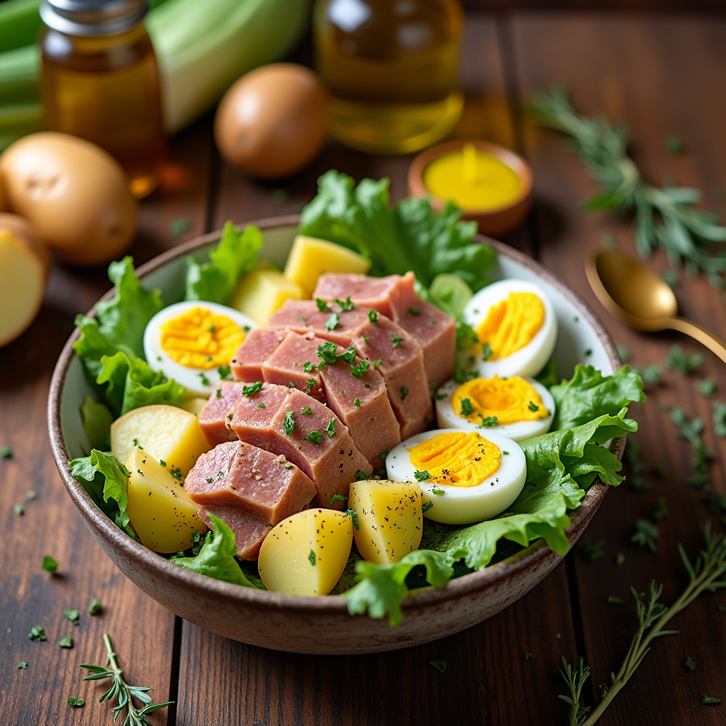 Salade d'Endives au Thon et Pommes de Terre – Recette Facile et Savoureuse Salade d'Endives au Thon et Pommes de Terre – Recette Facile et Savoureuse