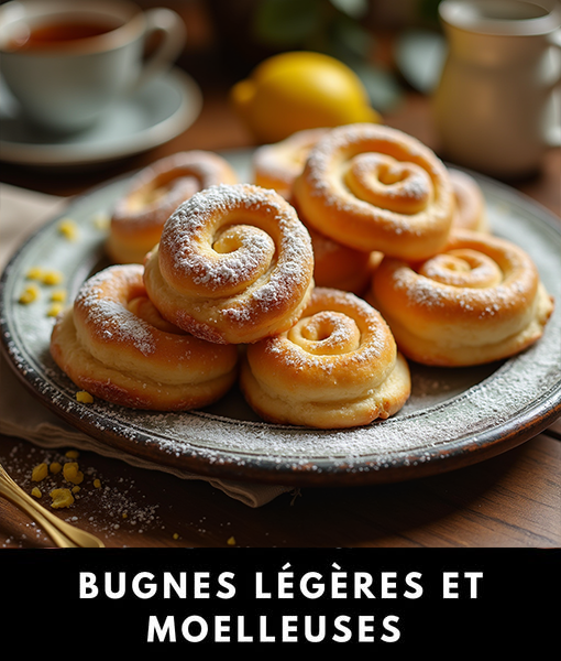 Bugnes Légères et Moelleuses Bugnes Légères et Moelleuses