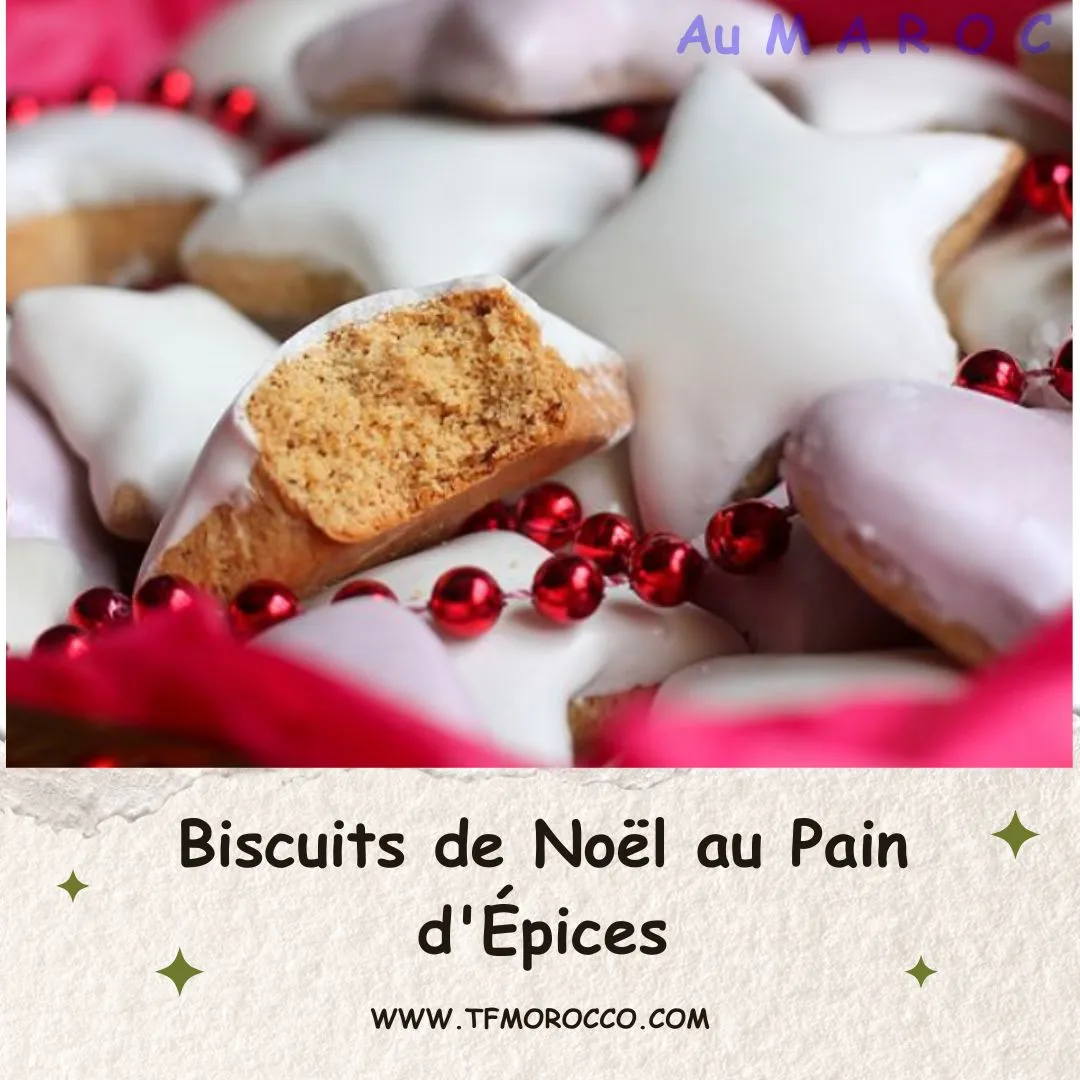 Biscuits de Noël au pain d’épices 