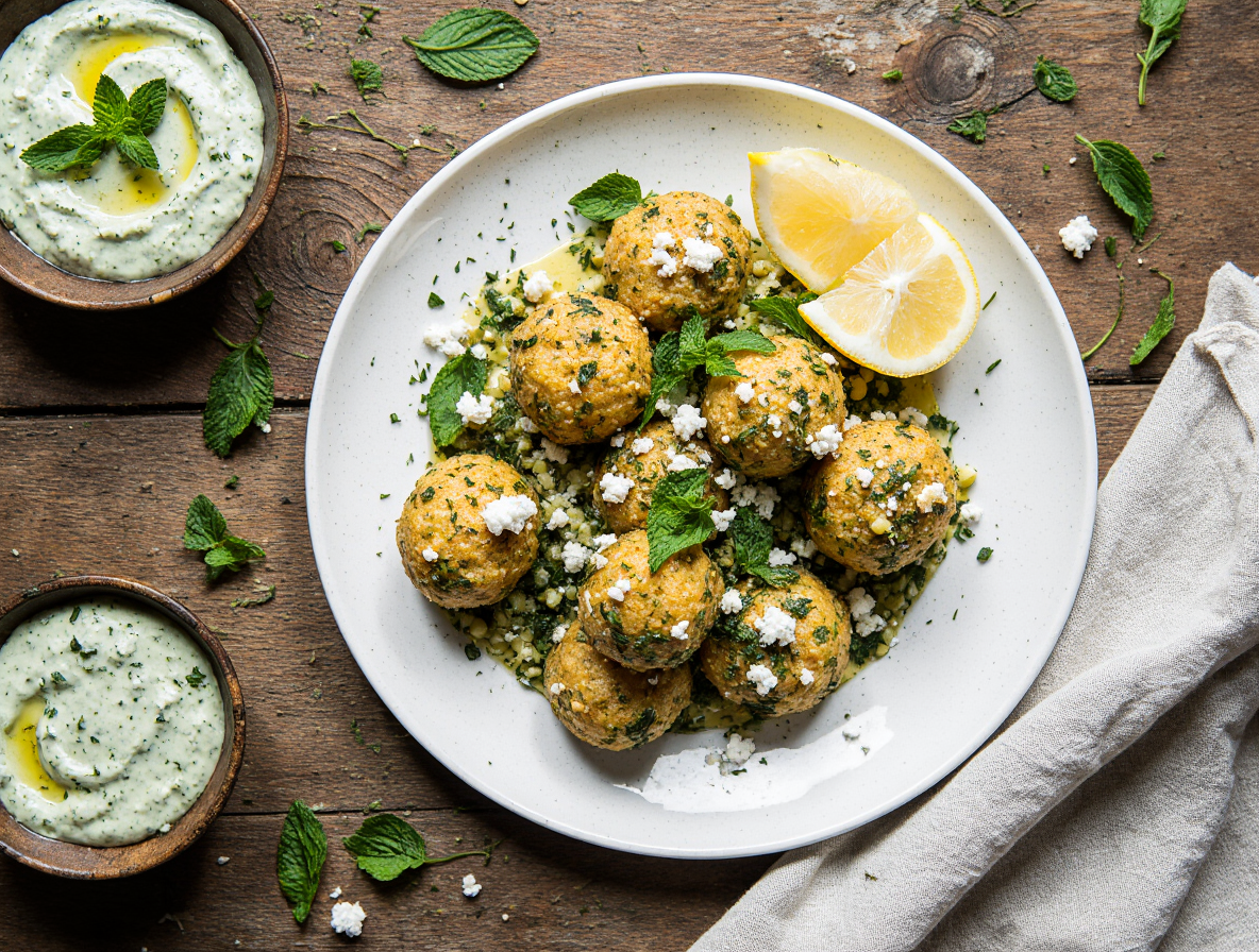 Boulettes courgettes feta