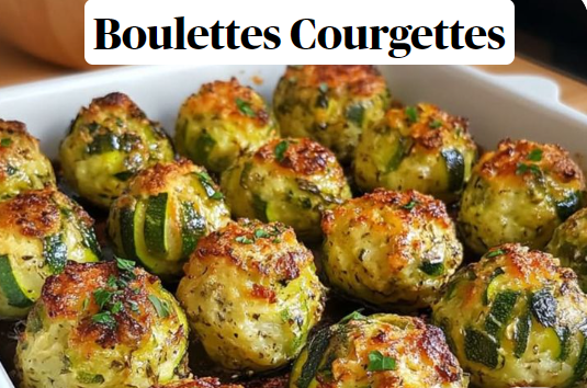 Boulettes de Courgettes au Four Boulettes Courgettes