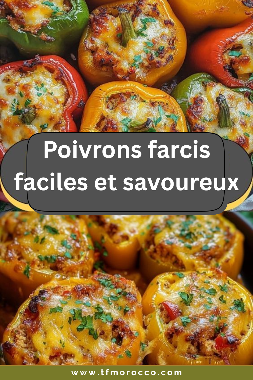 Poivrons farcis faciles et savoureux Poivrons farcis faciles et savoureux