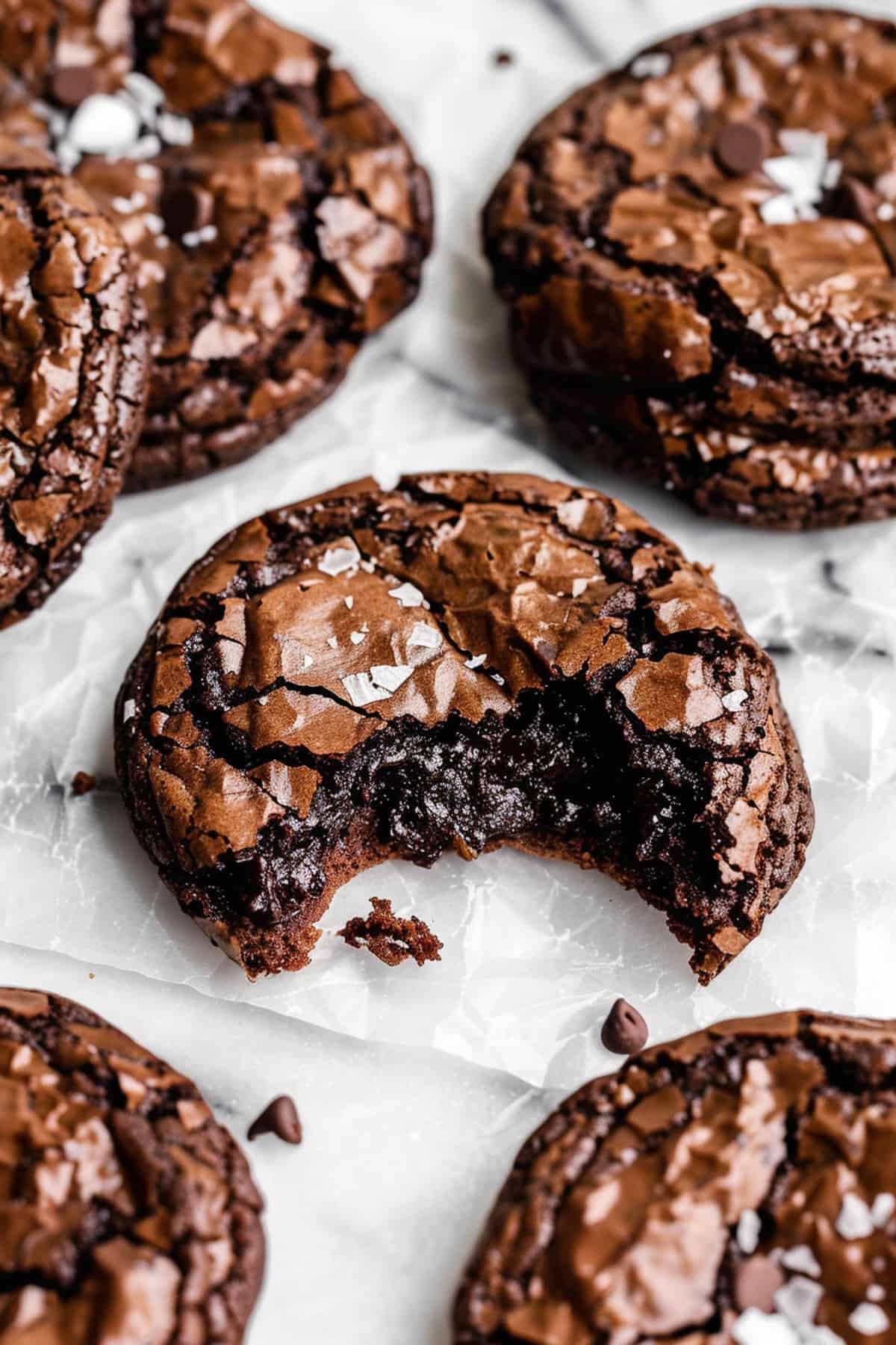 Brookies au Chocolat Moelleux et Craquelés Brookies au Chocolat Moelleux et Craquelés