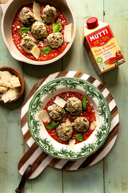 gnudi de champignons gnudi de champignons